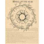 Wheel of the Year Poster