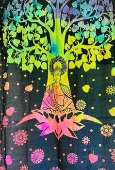 Buddha Tree - Tapestry