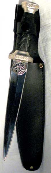 Triquetra Pentagram Athame (9"L)