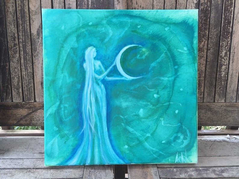 Greeting Card - Silver Hair