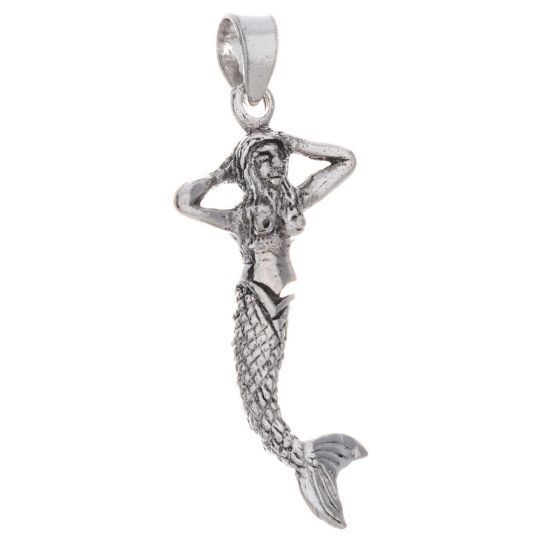 Sterling Silver Mermaid - Pendant
