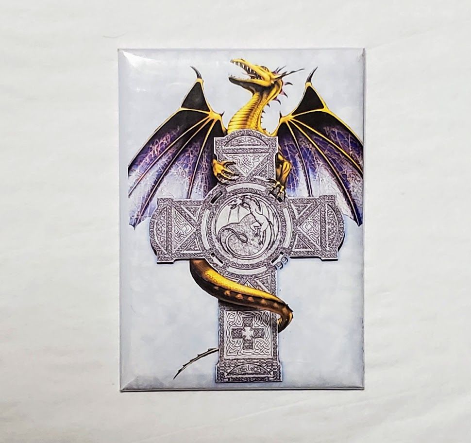 Dragon Cross Magnet