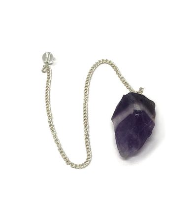 Amethyst Pendulum Rough