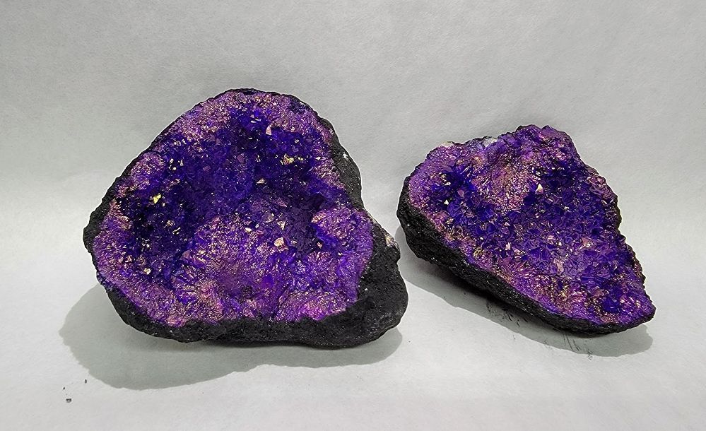 Break-Open Dyed Geode - X-Large