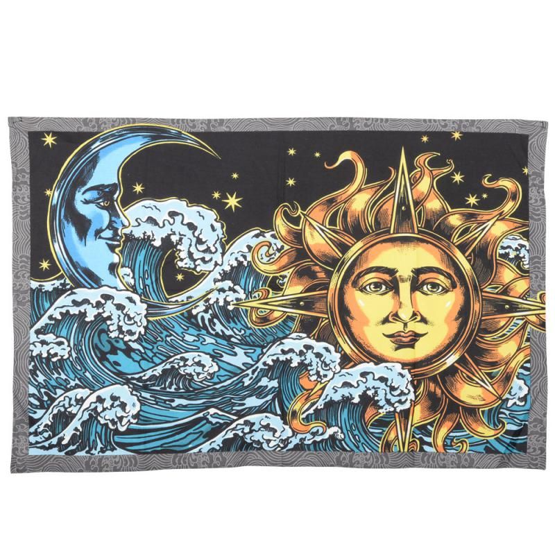 3D Moonrise - Tapestry (45x30)