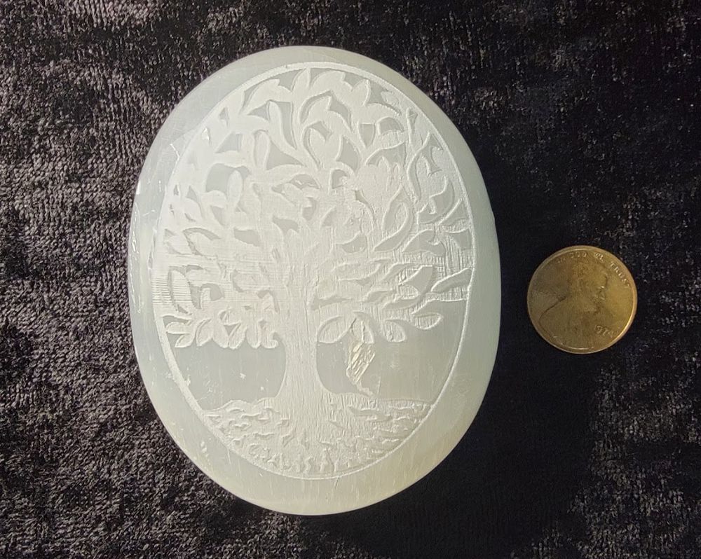 Selenite Soap Carved TOL