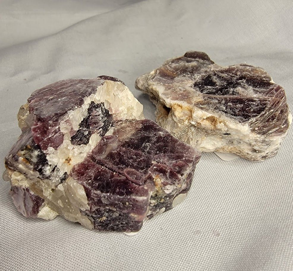 Lepidolite Natural Slice - Large (60-99g)