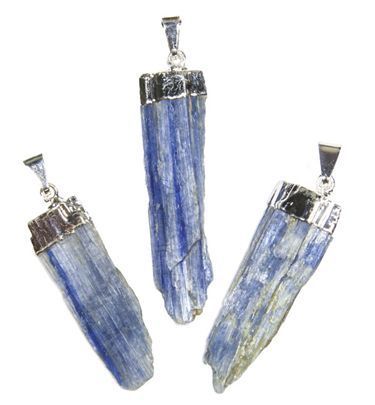 Kyanite blade silver plated