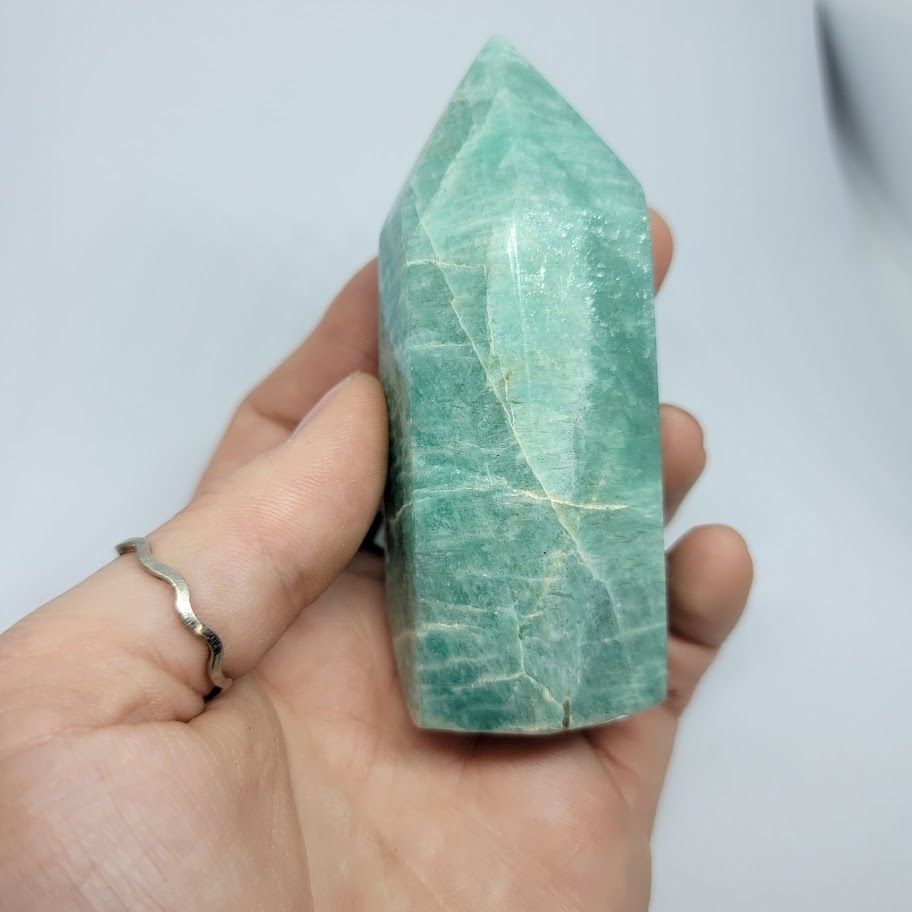 Amazonite Obelisk - Medium (140-159g)