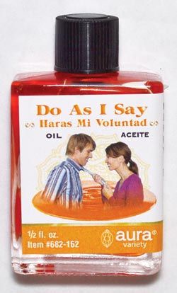 Do As I Say Oil (4 Dram)