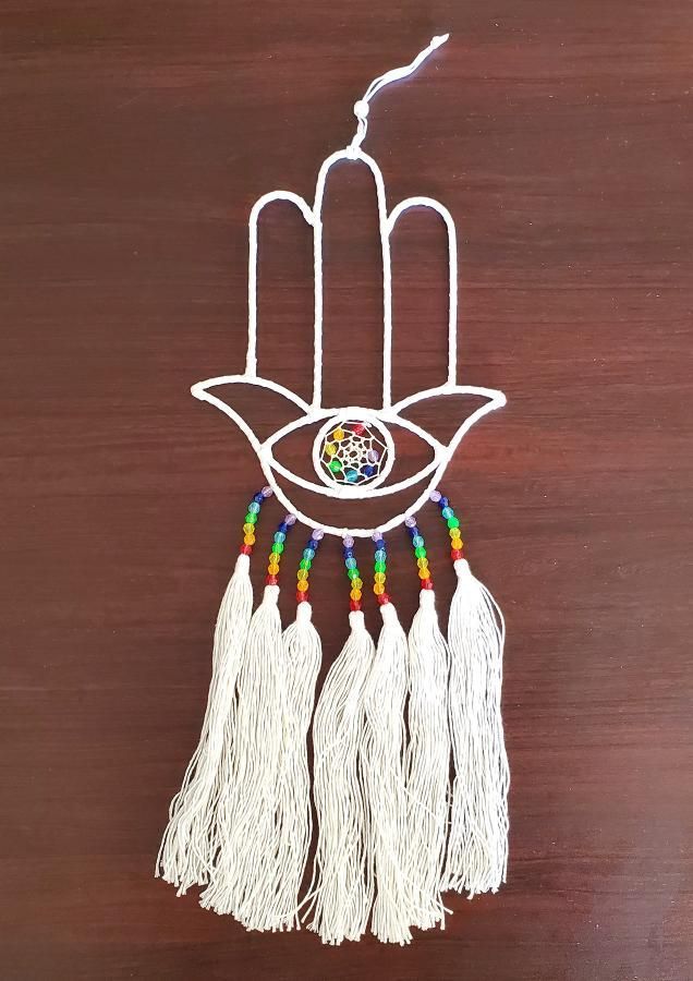 Hamsa Hand & Evil Eye - Dreamcatcher