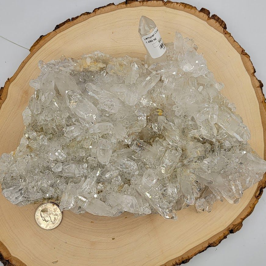 Lemurian Cluster Specimen (1.484kg)