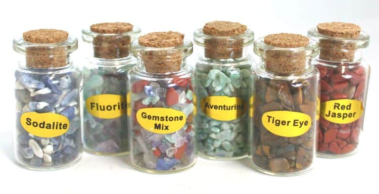 Gemstone Chip Bottle