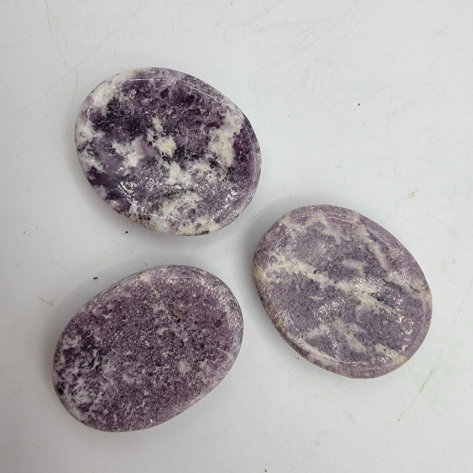 Lepidolite - Worry Stone