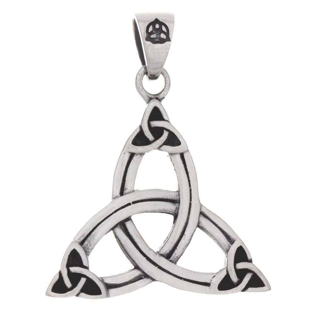 Sterling Silver Celtic Trinity Triquetra - Pendant