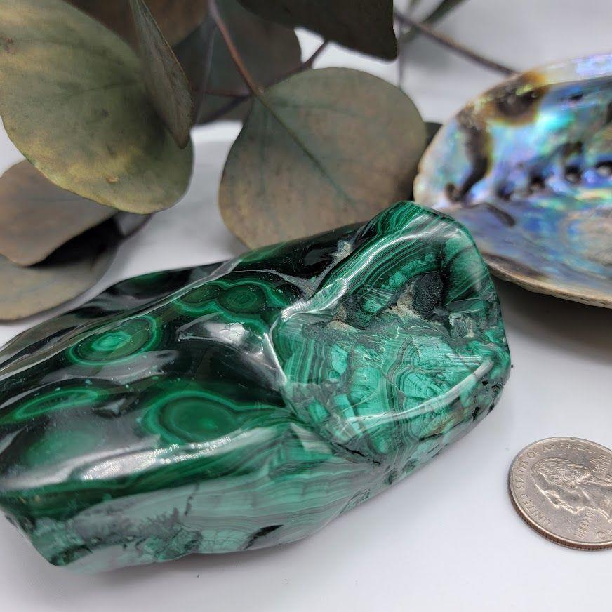 Malachite Polished Freeform (500-699g)