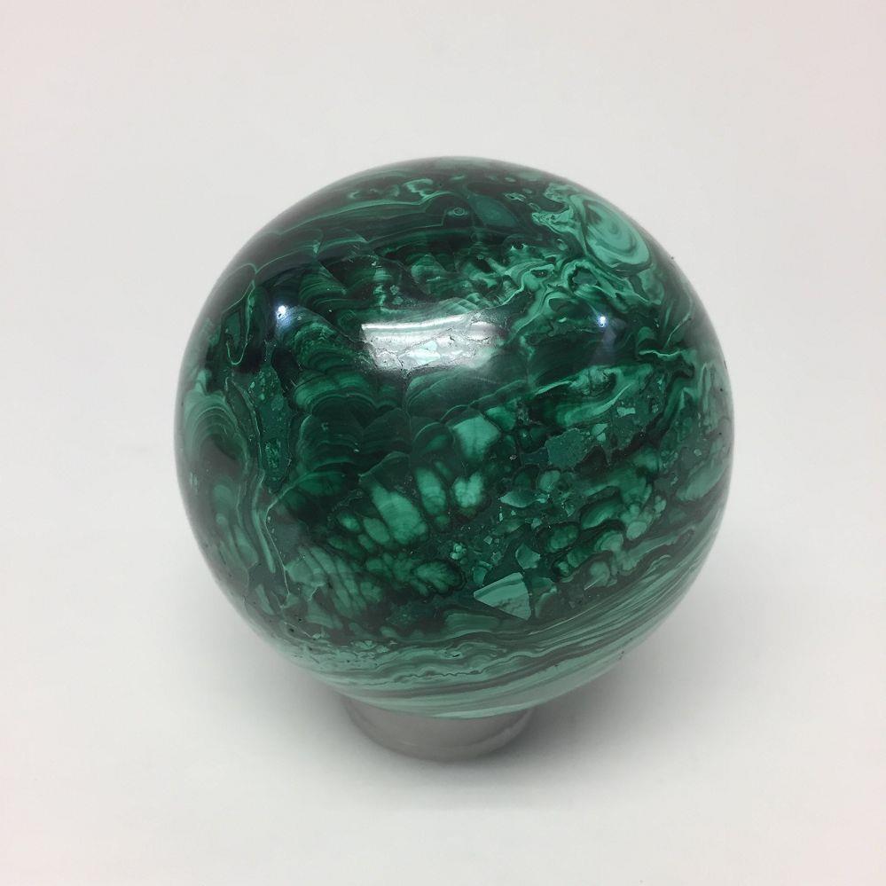 Malachite Sphere - Medium