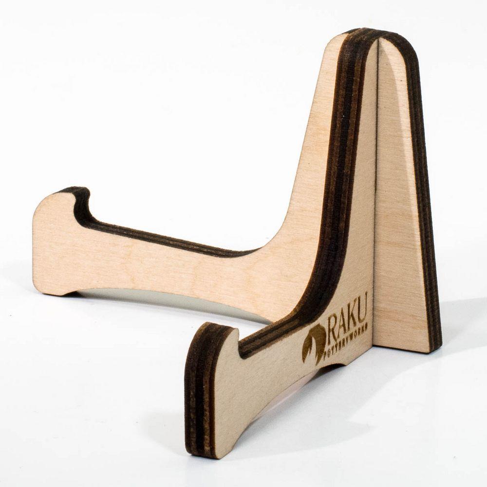Raku Wooden Display Stand