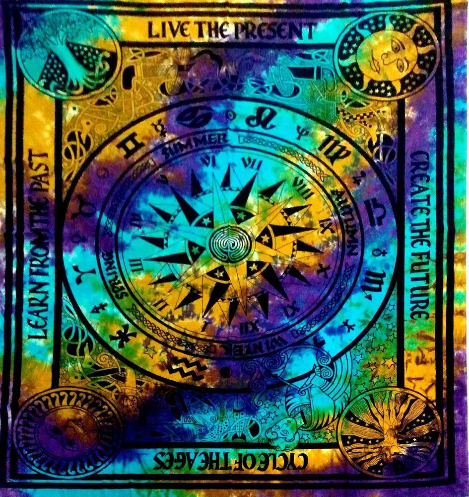 Zodiac Tie Dye - Tapestry