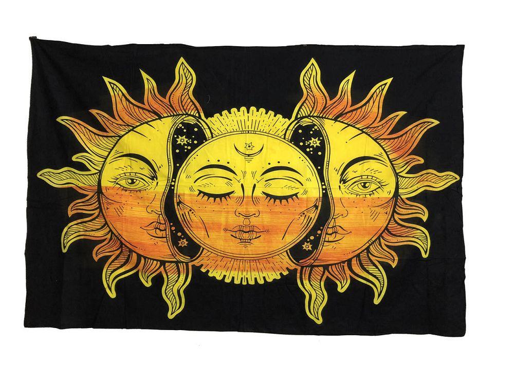 Celestial Sun Face - Tapestry