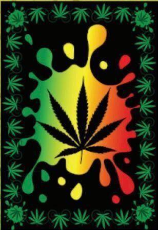 Cannabis Splash - Tapestry
