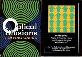 Optical Illusions Playing Card
