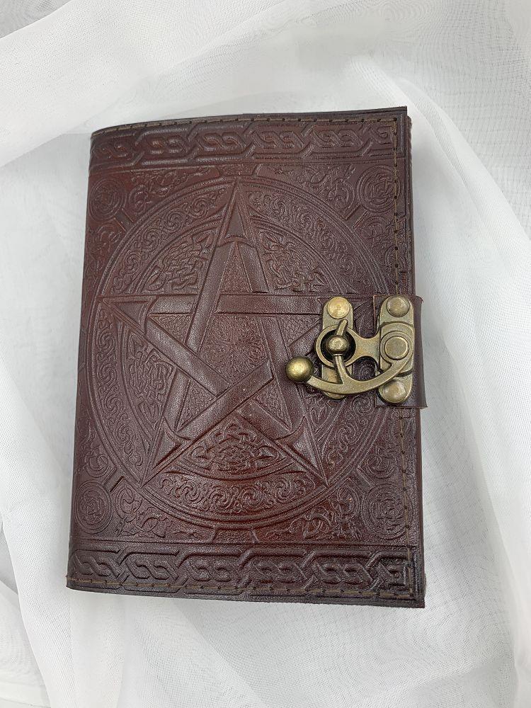 Brown Pentagram Leather Journal