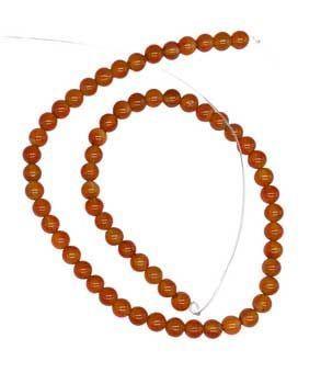 6mm Carnelian Beads 6pk