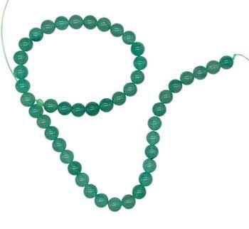 8mm Green Aventurine Beads 6pk