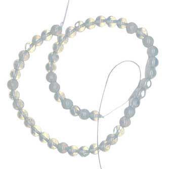 8mm Opalite Beads 6pk