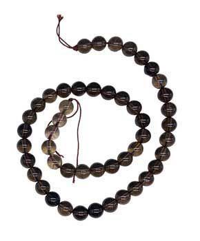 8mm Smoky Quartz Beads 6pk