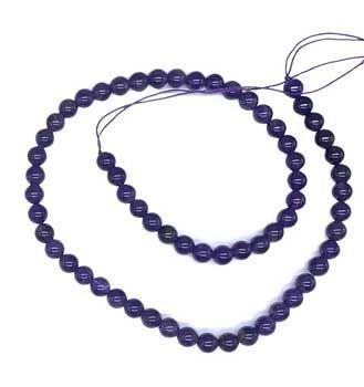 6mm Amethyst Beads 6pk