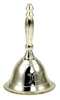 Altar Bell w/Triple Moon Design
