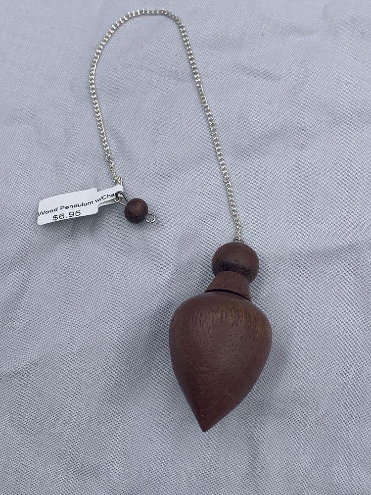 Wood Pendulum w/Chamber