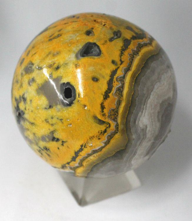 Bumblebee Jasper Sphere - Medium