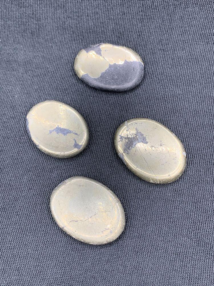 Pyrite w/Magnetite - Worry Stone