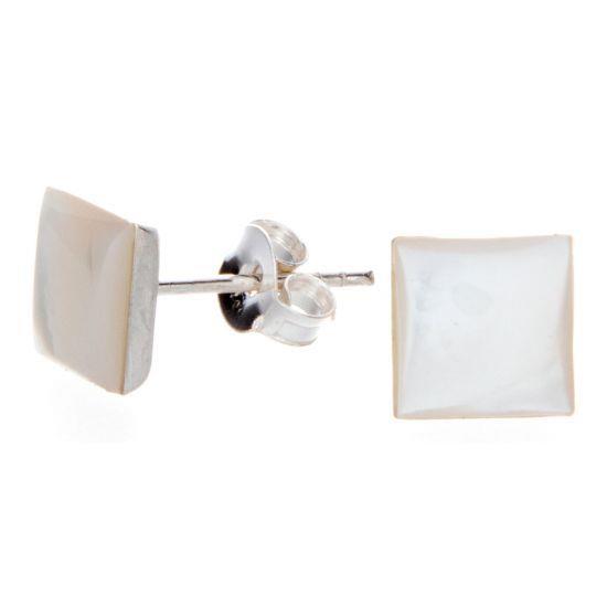 Sterling Silver Mother of Pearl - Earrings