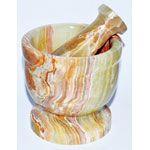 Green Onyx - Mortar & Pestle (4")