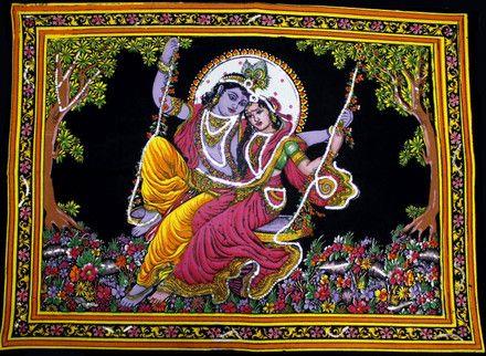 Radha Krishna - Tapestry