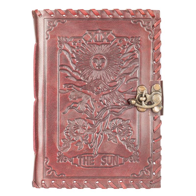 The Sun Tarot - Leather Journal (5x7")