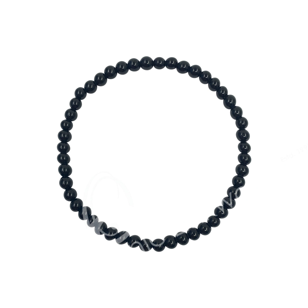 Black Tourmaline Bracelet (4mm)