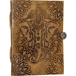 Elephant Leather Journal w/ Latch