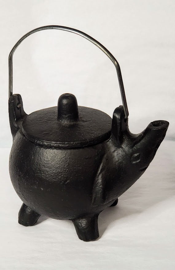 Pot Belly Cast Iron Cauldron