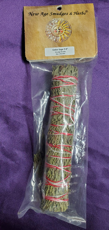 Cedar Smudge Stick (7")