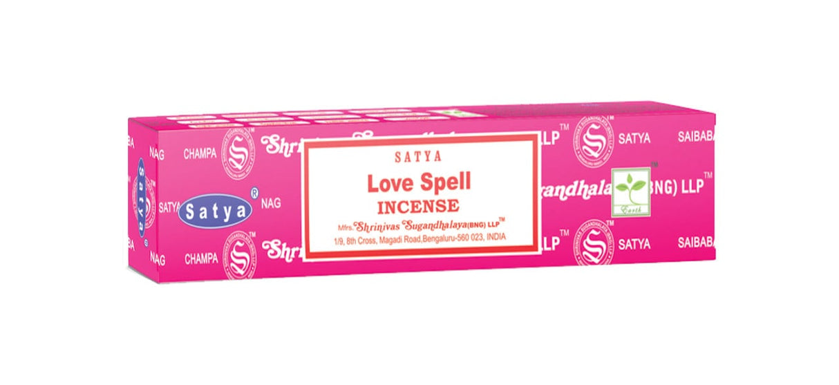 Love Spell - Satya Incense Sticks (15g)