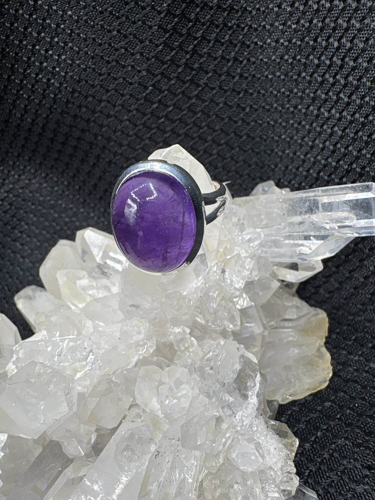 Sterling Silver Amethyst Ring - Assorted Size
