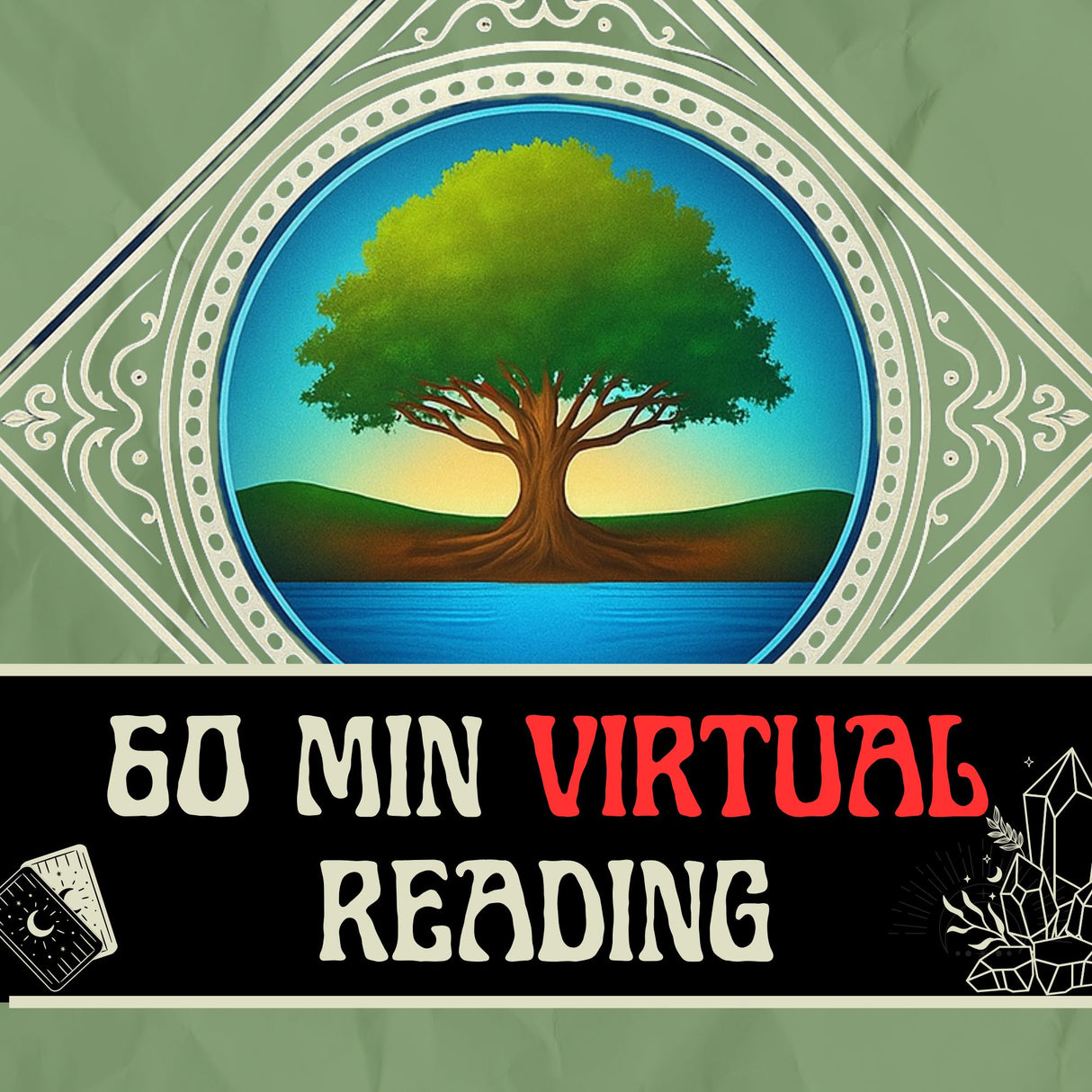 60 Min VIRTUAL Reading