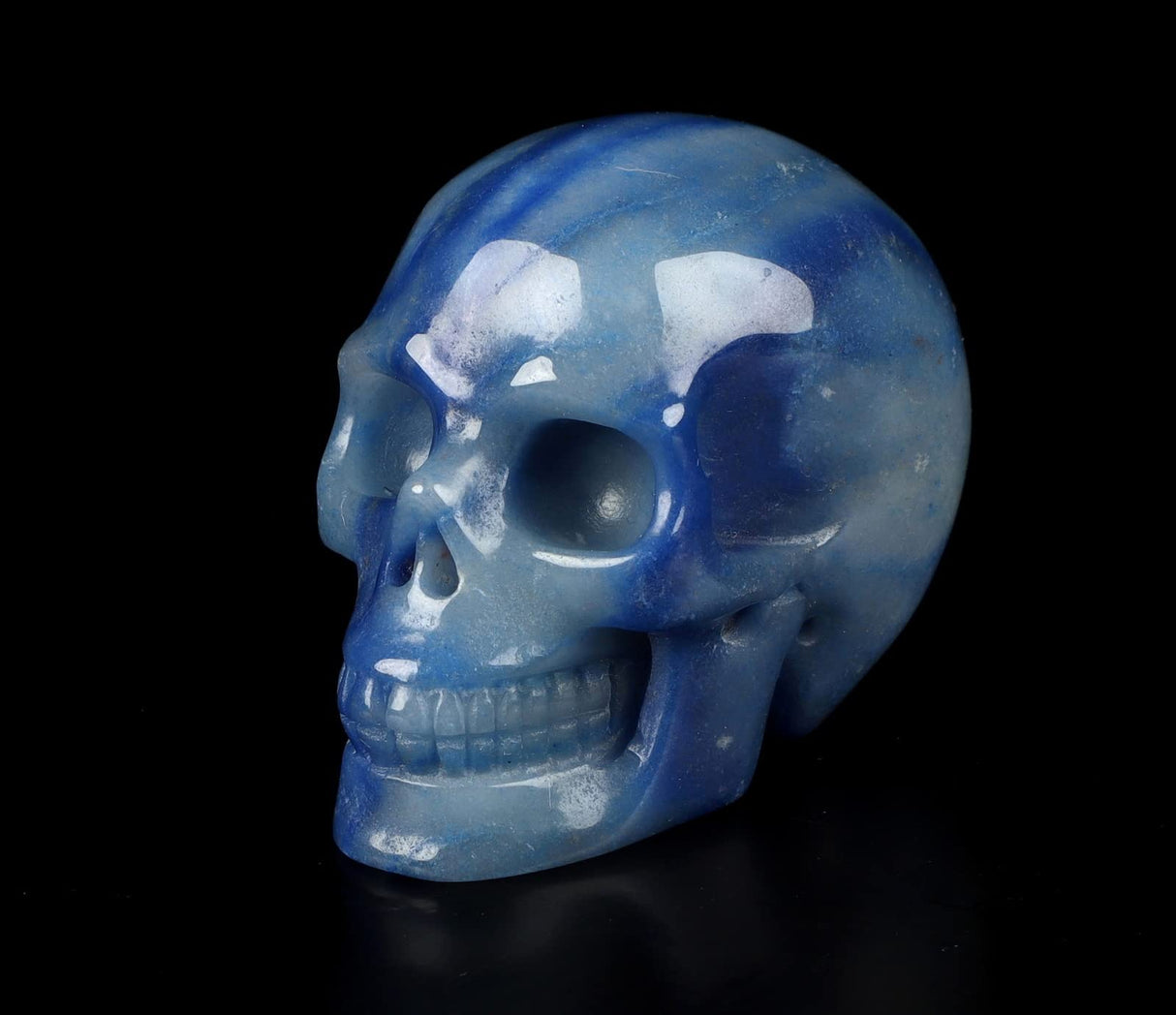 Blue Aventurine Skull (60-69g)