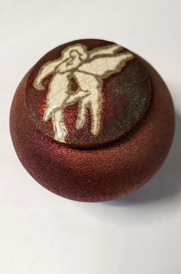 (1.5") Raku Jar - Fairy
