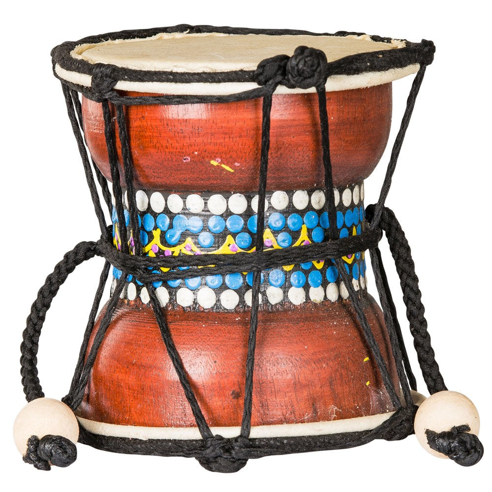 Hand-Painted Drum (3.75"H)